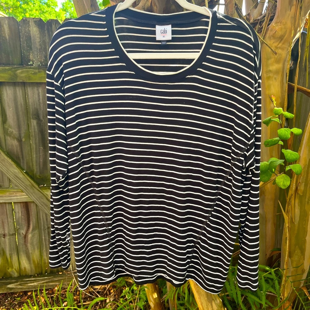 Cabi striped top